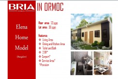 Bria Homes Ormoc Leyte - Bria Homes - P515K-P1.2M - Maybog