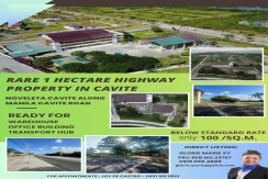 RARE HIGHWAY FRONTAGE OPPORTUNITY IN CAVITE